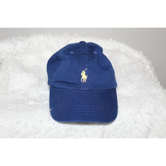 Polo Ralph Lauren Other - Polo Ralph Lauren Cap Hat Blue Yellow Pony Adjustable Men's One Size OS HW8255